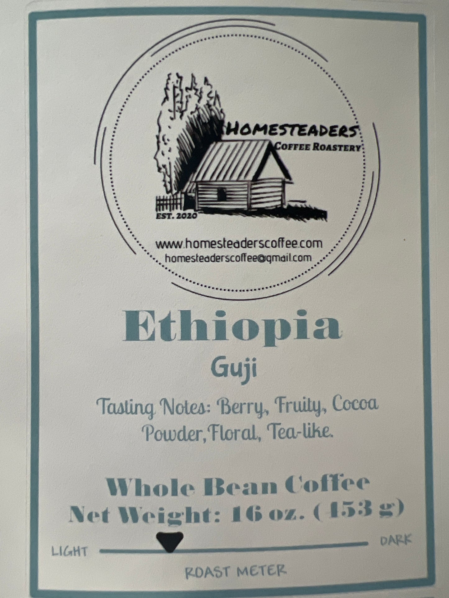 ORGANIC Ethiopia - Guji Benti Neka